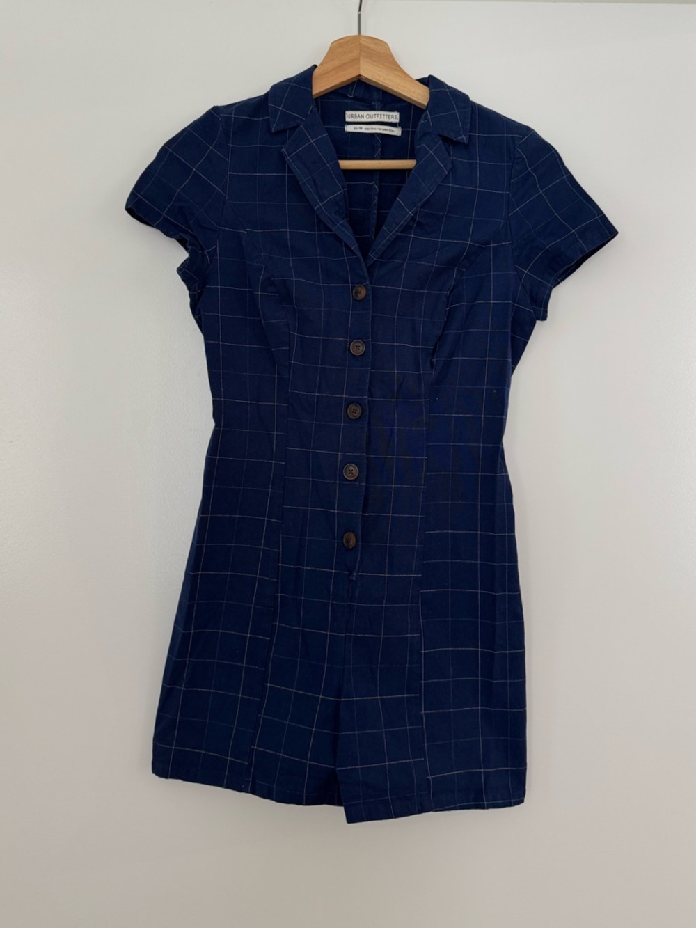 Urban Outfitters Button-Front Mini Romper